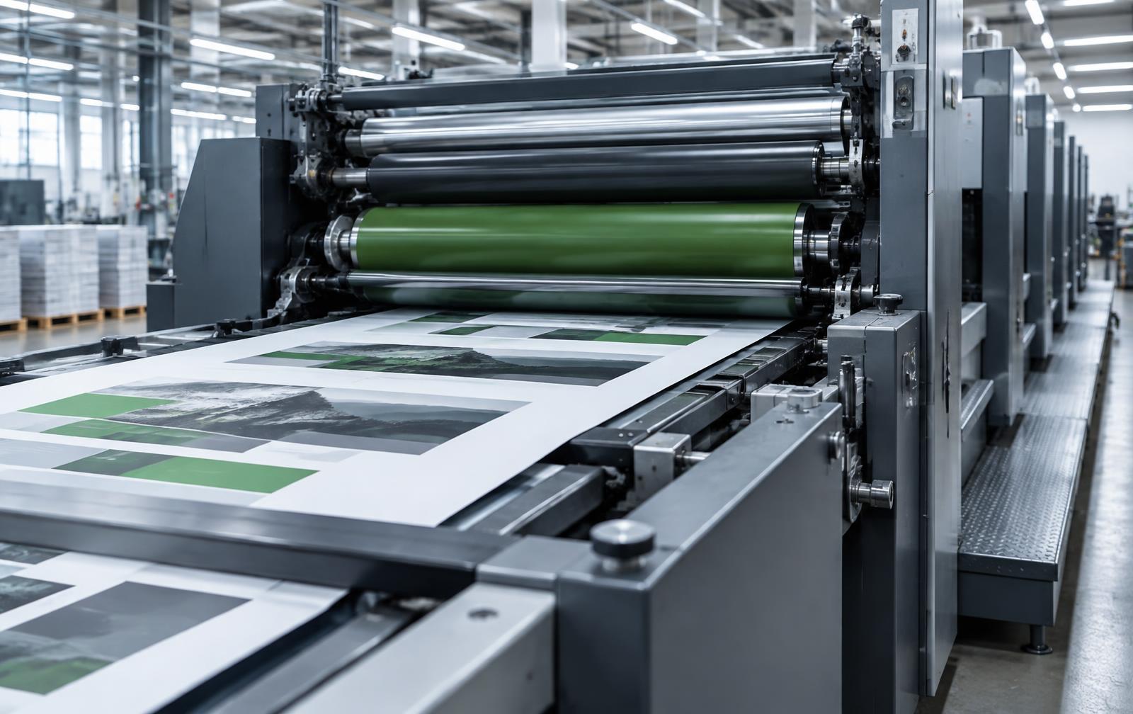 Illustrative commercial production imagery for Offset Printing